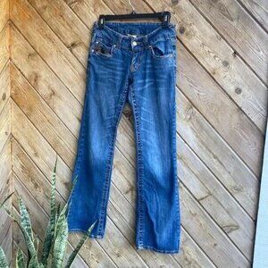 vintage True religion straight leg boot cut jeans size 26